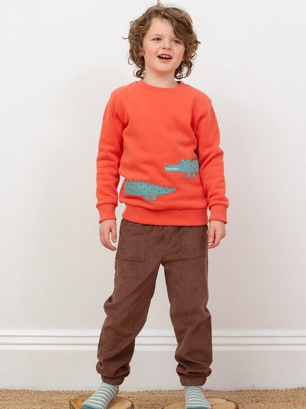 Cosy cord pull ons mocha