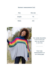 Poole knit poncho