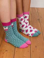 Flowerful socks