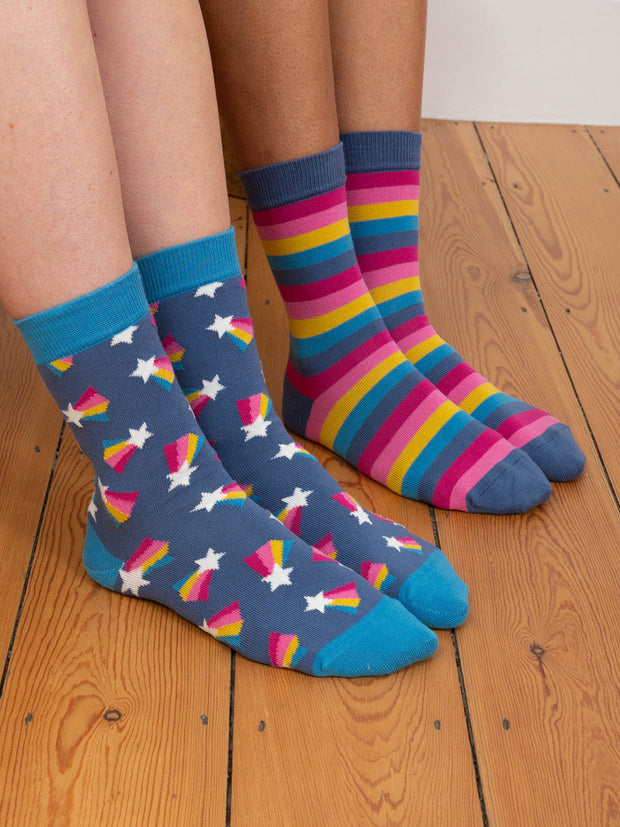 Shooting star socks