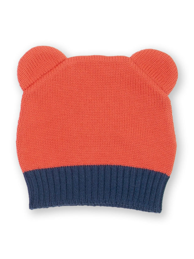 Top tiger knit hat