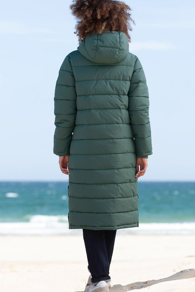 Ash long padded duvet coat