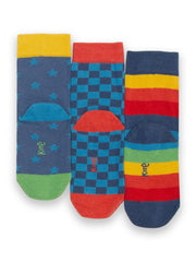 Chequerboard socks