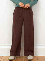 Motcombe wide leg cord trousers