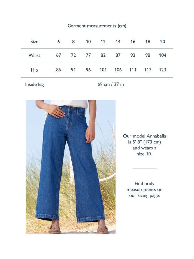 Wareham wide leg jeans