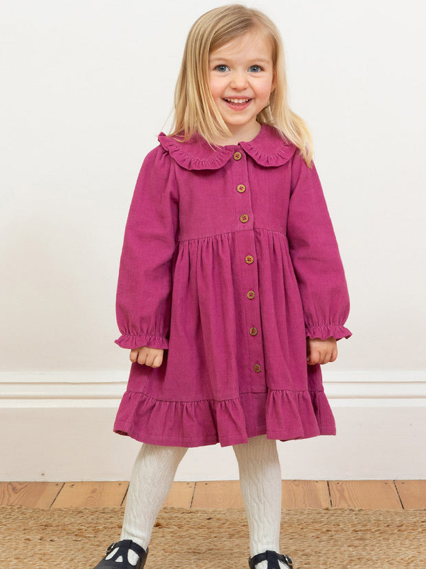 Dolly collar frill dress