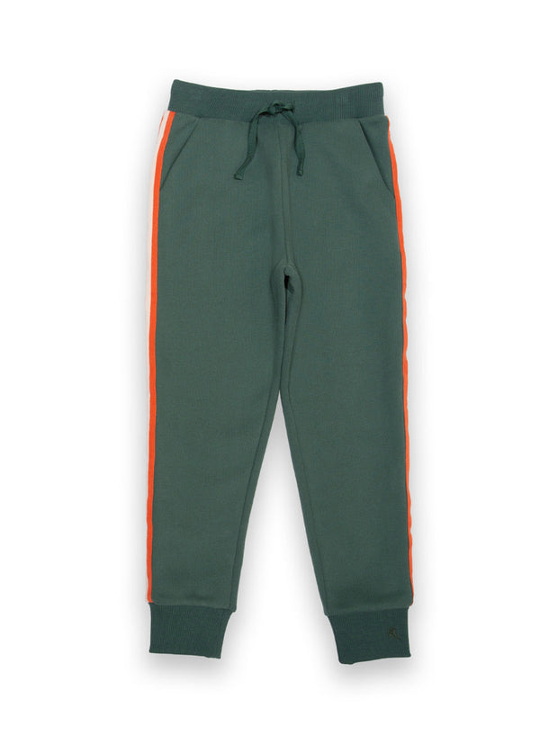 Side stripe joggers pine