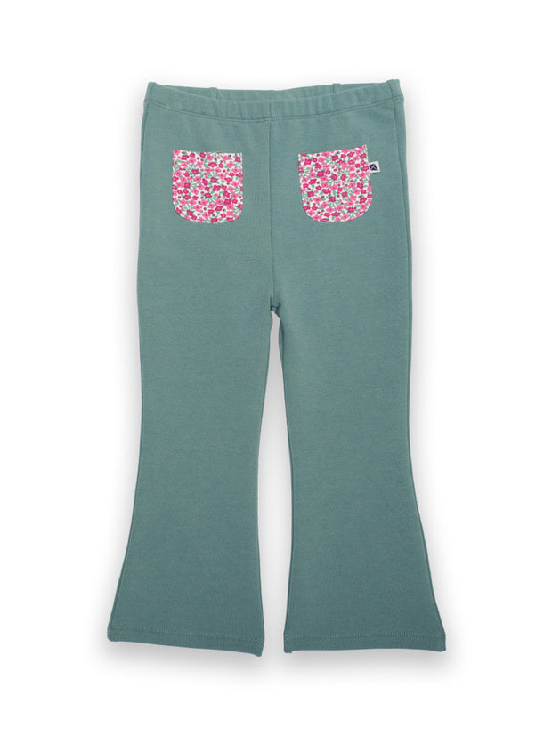 Sweet ditsy jogger flares