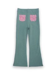 Sweet ditsy jogger flares