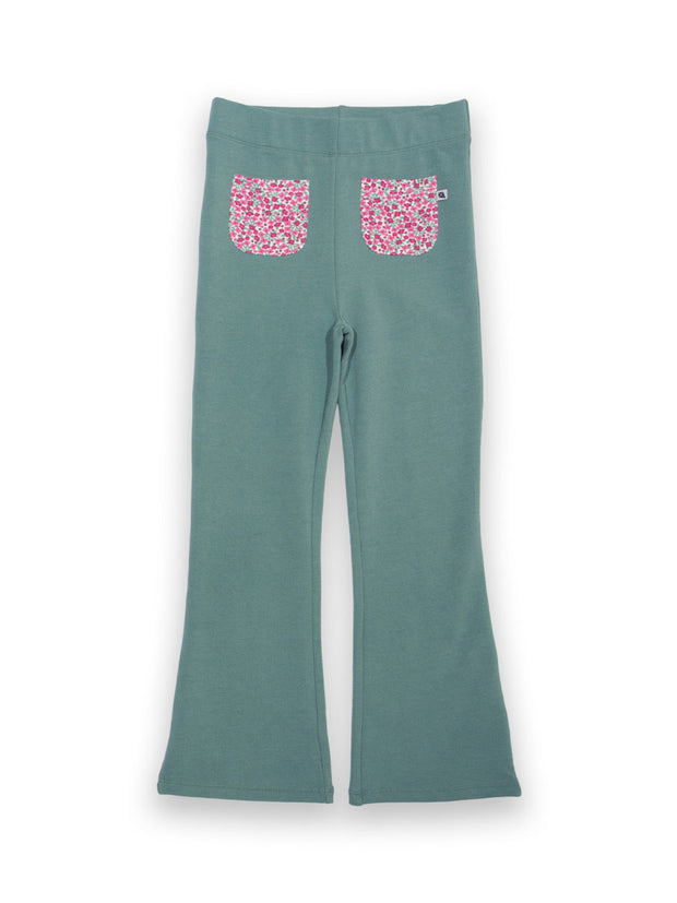 Sweet ditsy jogger flares