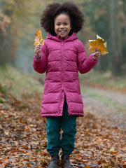 Polka paisley snuggle coat