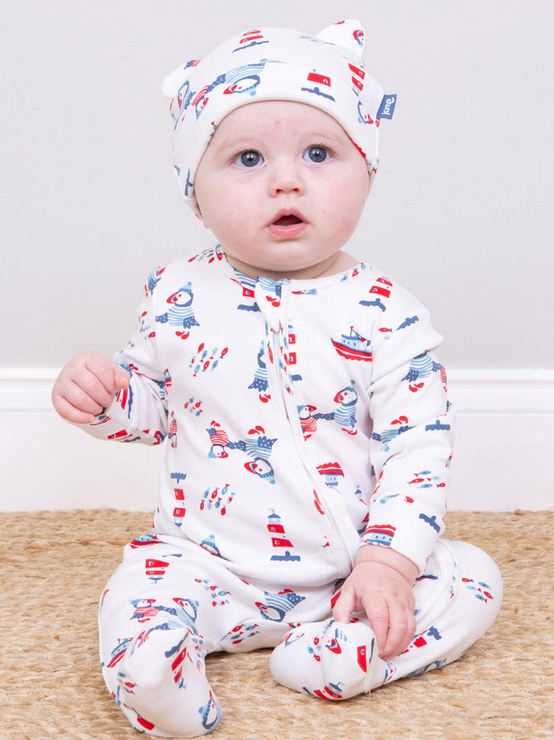 Puffin pals sleepsuit