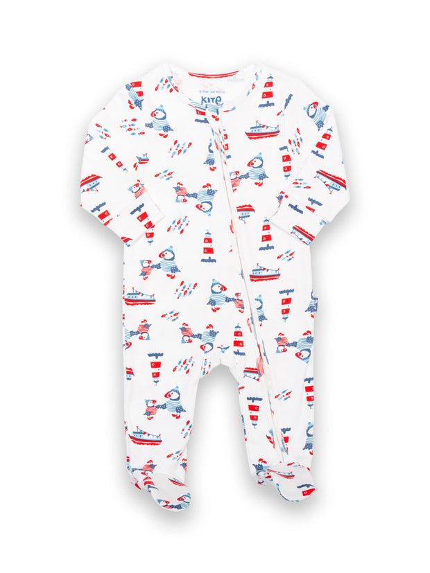 Puffin pals sleepsuit