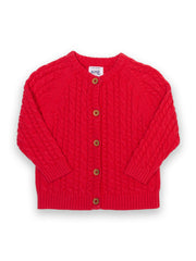 My first cardi red