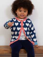 Heartful cardi