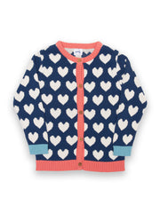 Heartful cardi