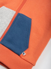 Colour block hoody