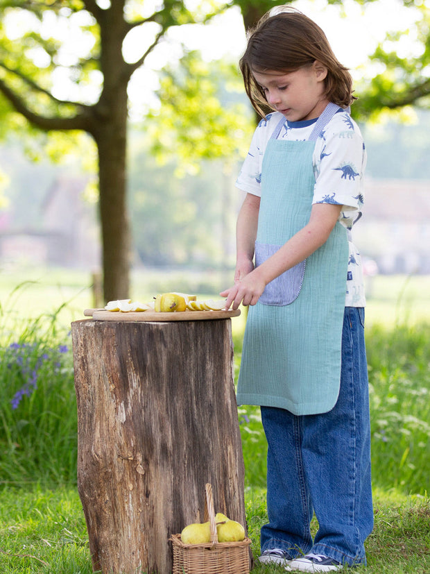 Ticking apron