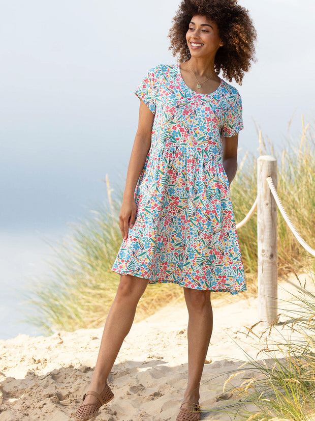 Harbour jersey dress songbird