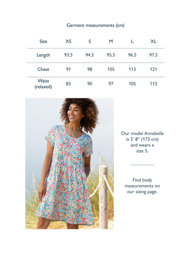 Harbour jersey dress songbird