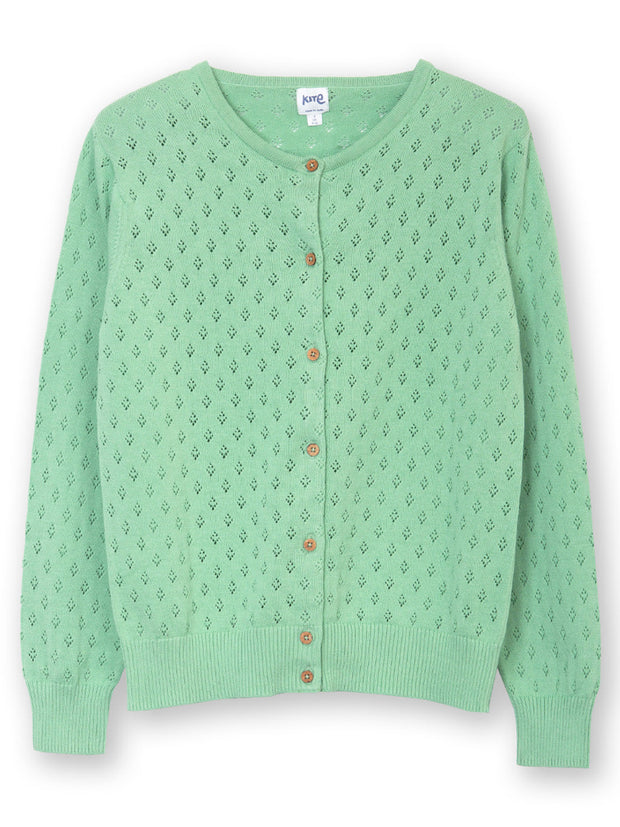 Sandecotes knit cardigan mint