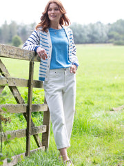 Shapwick knit cardigan stripe