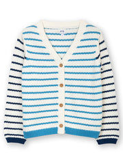 Shapwick knit cardigan stripe