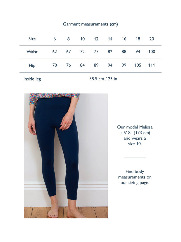 Lytchett 7/8 leggings midnight