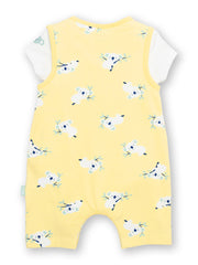 Koala time dungaree set