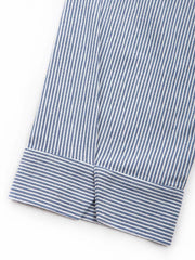 Whitmore 3/4 sleeve ticking shirt