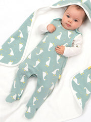 Little goose dungaree set