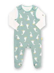 Little goose dungaree set