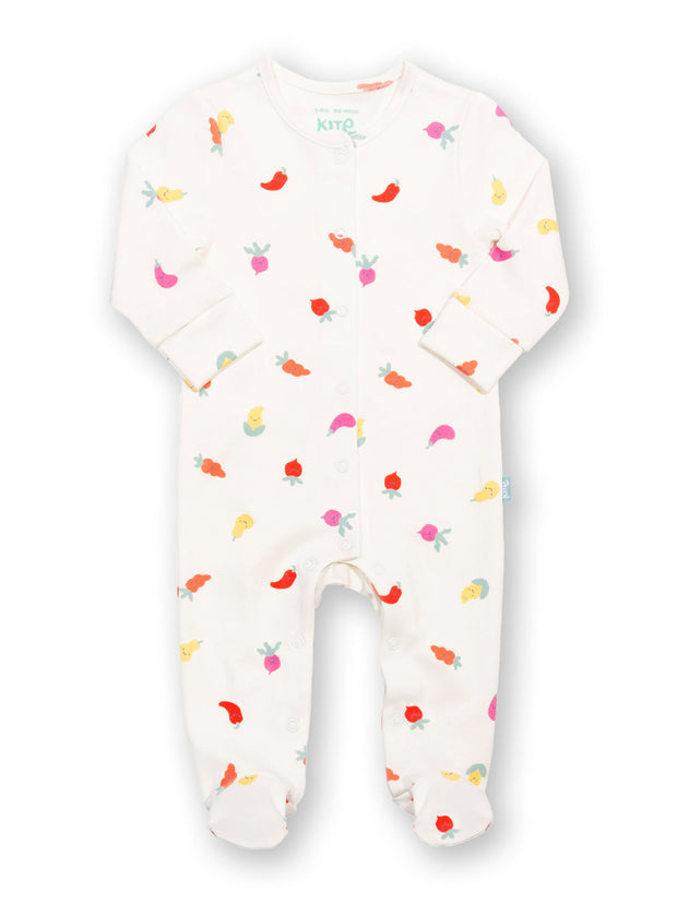 Wonky veg sleepsuit