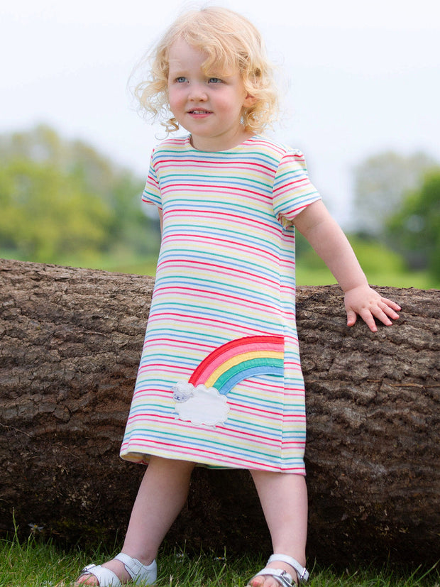 Sheepy rainbow dress