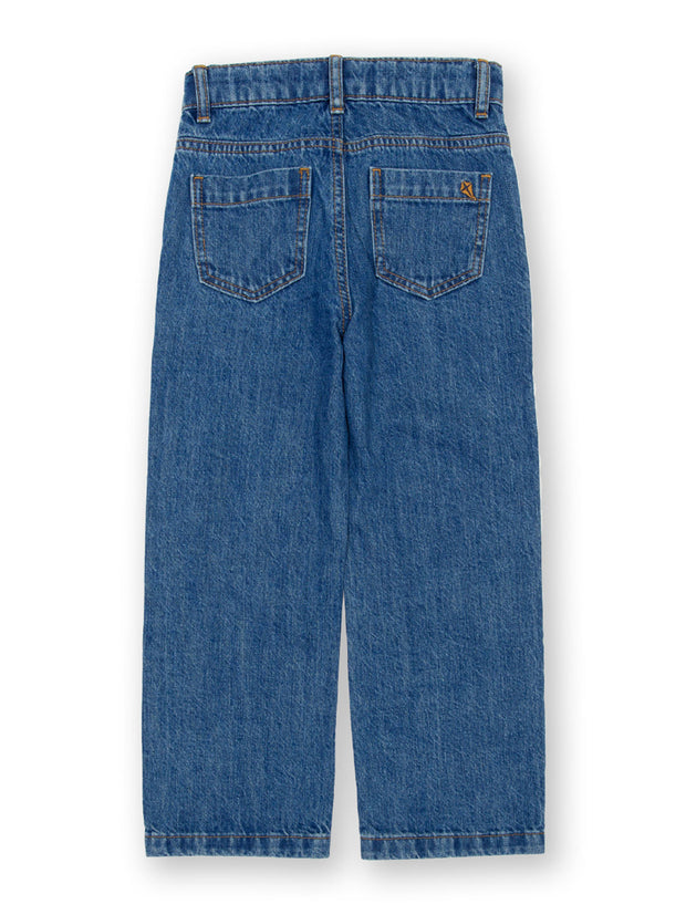 Relaxed denim jeans