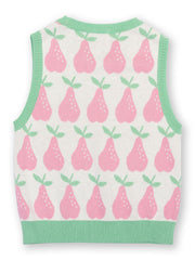 Pear-fect knit vest