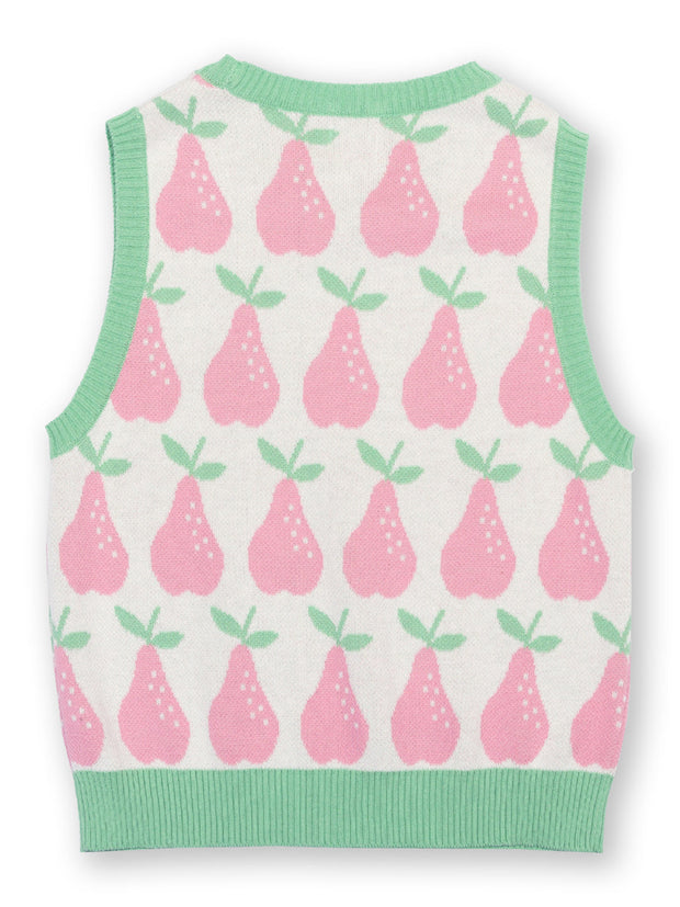 Pear-fect knit vest