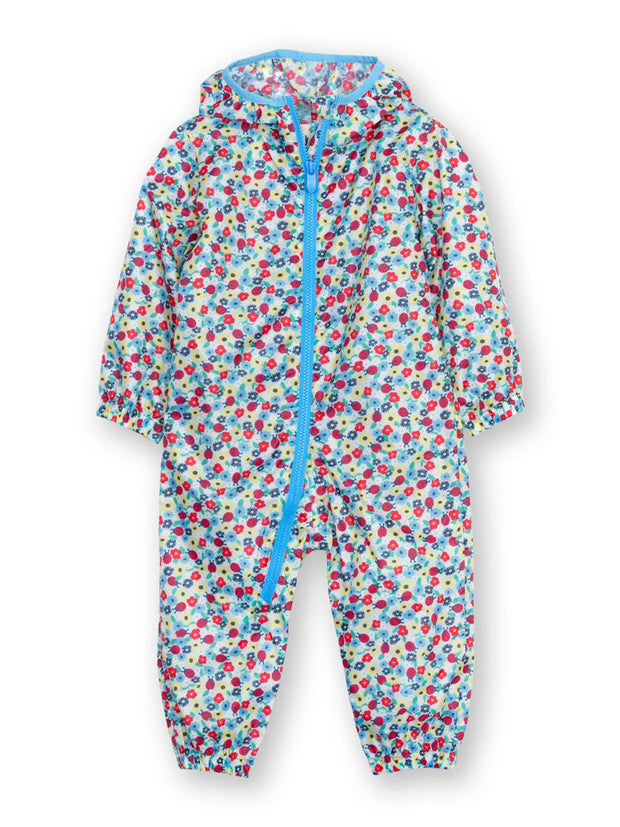 Ladybird ditsy puddlepack suit