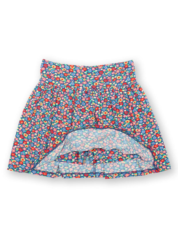 Meadow ditsy skort bright