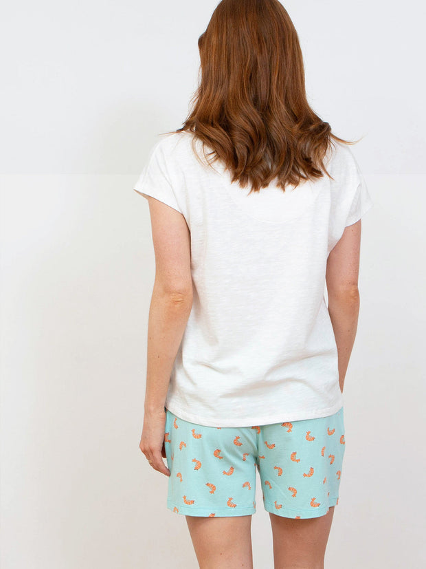 Cleavel jersey short pyjamas
