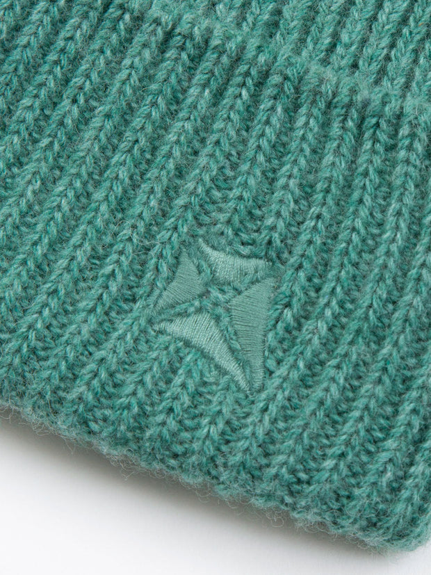 Winterborne knit beanie hat thyme