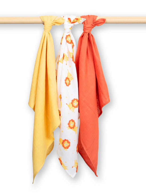 Lion and mouse muslins