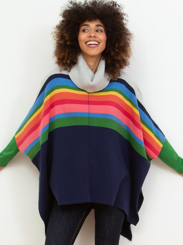 Poole knit poncho