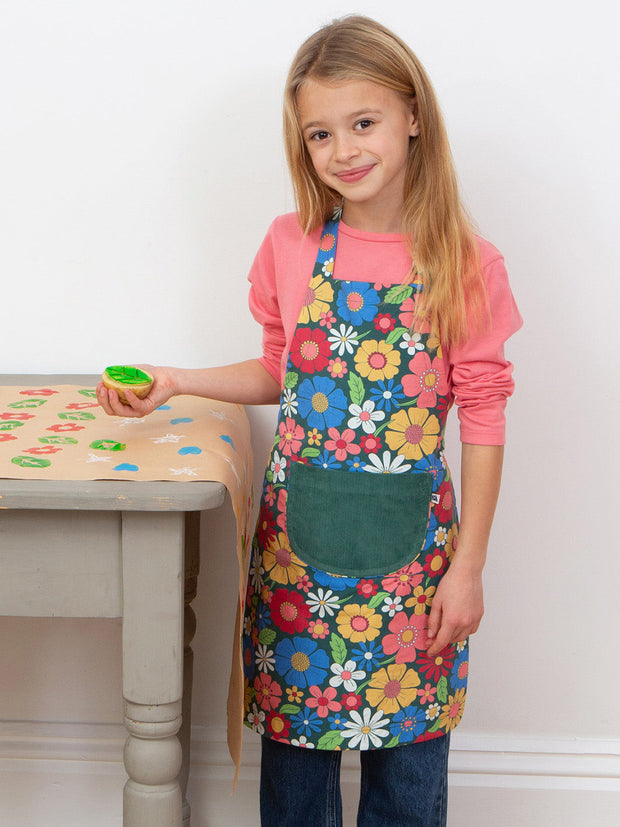 Flower power apron
