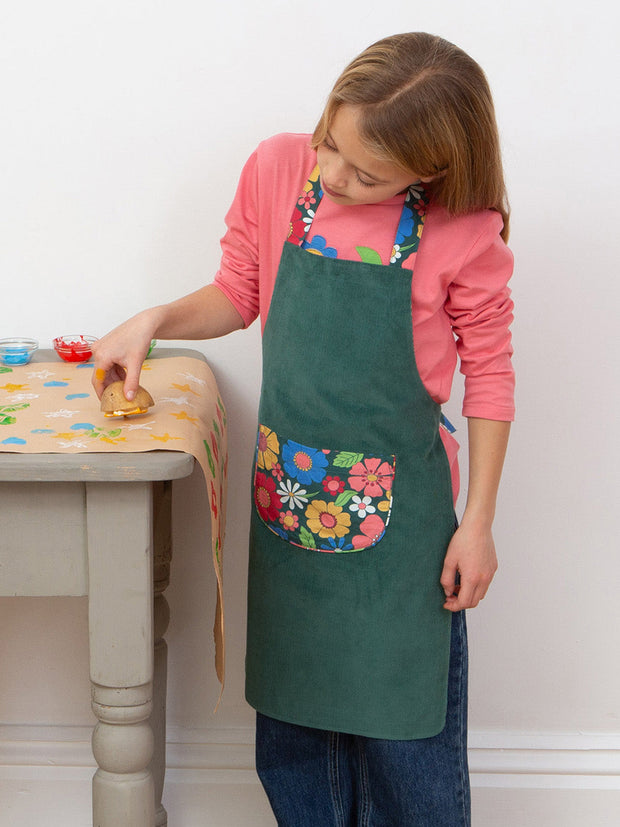Flower power apron
