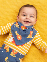 Lion and mouse bib