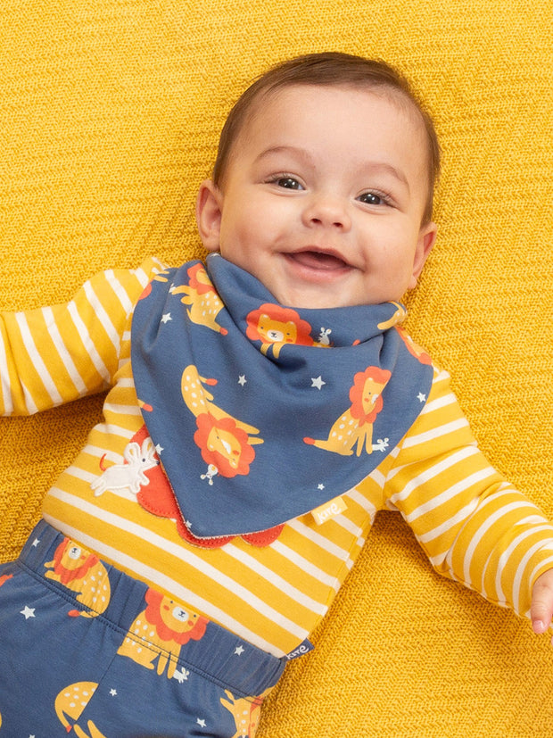 Lion and mouse bib