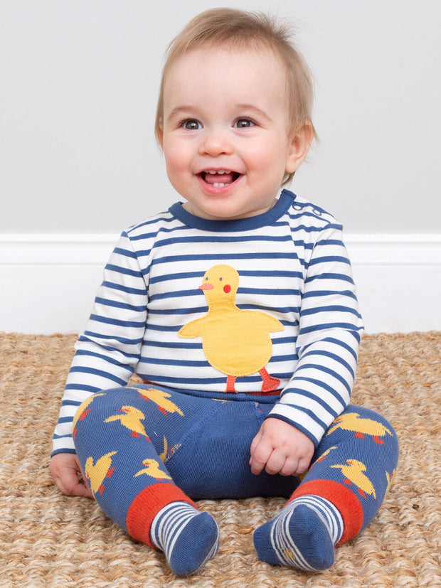 Quack quack knit leggings