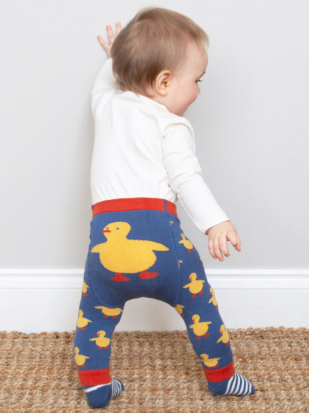 Quack quack knit leggings