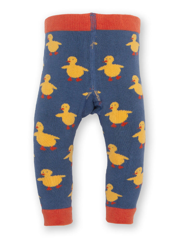 Quack quack knit leggings